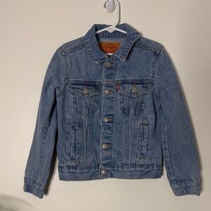 Levi's Youth Size 6 Light Blue Denim Jacket